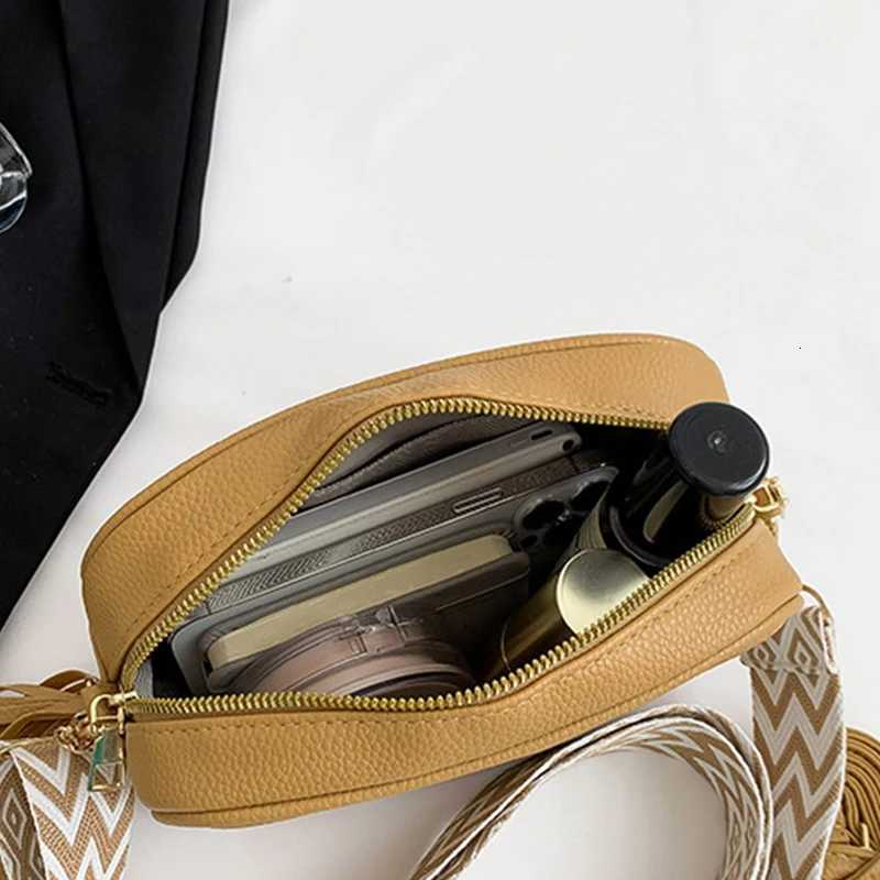 New Minimalist Shoulder Bag Fashionable Large Capacity Broadband Underarm Crossbody Small Square Bag Solid Color Casual Popula Z250915