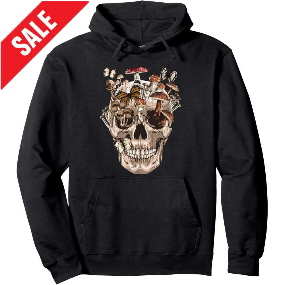Halloween Hoodie for Mens Womens Clothing Mushroom Collector Skull Graphic Gift Pullover Hoodie Hoodies sweatshirt pullover jacket Long sleeve 2025