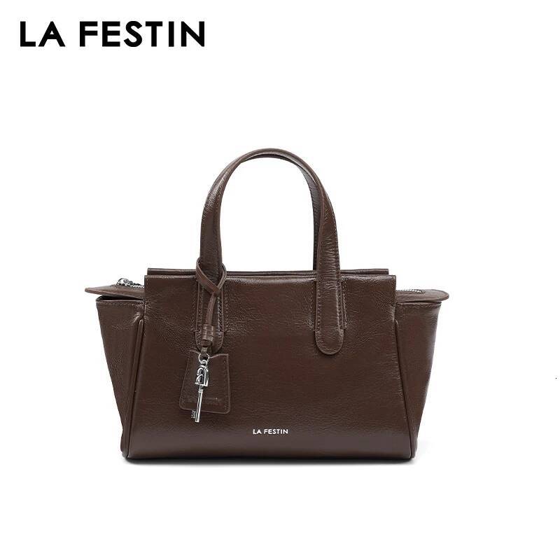 LA FESTIN Original 2025 New Handbag Woman Fashion Shoulder Tote Brand Bags Lady Cross Body Bag with Key Pendant