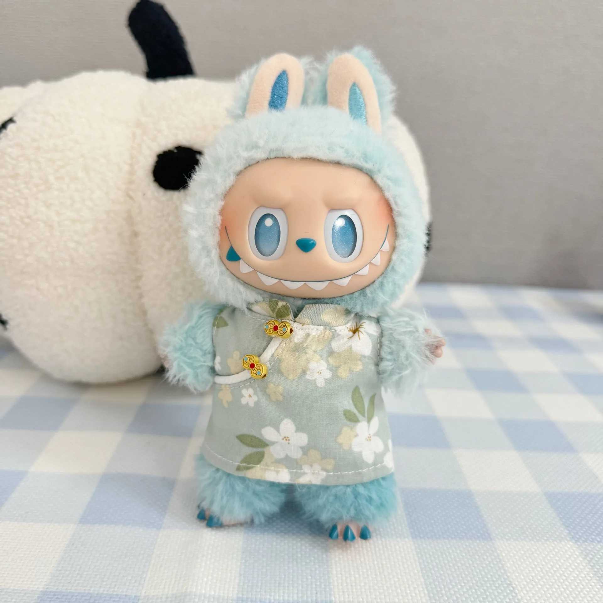 Labubu Clothing Tang Costume Traditional Chinese Garments For Labubu V3 Doll Clothes Outfit Accessories Ropa Labubu C250919