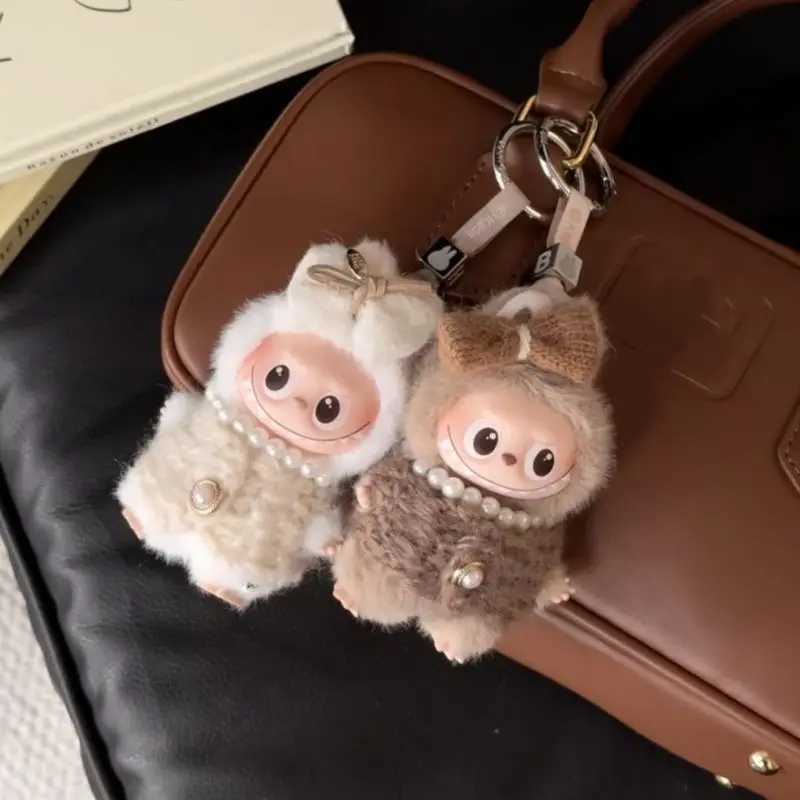 For Labubu 40 Clothes Bow Fashion Elegant Dress for Labubu V4 Heart Password Doll Clothes Accessories Toy Gift Dressing Game C250919