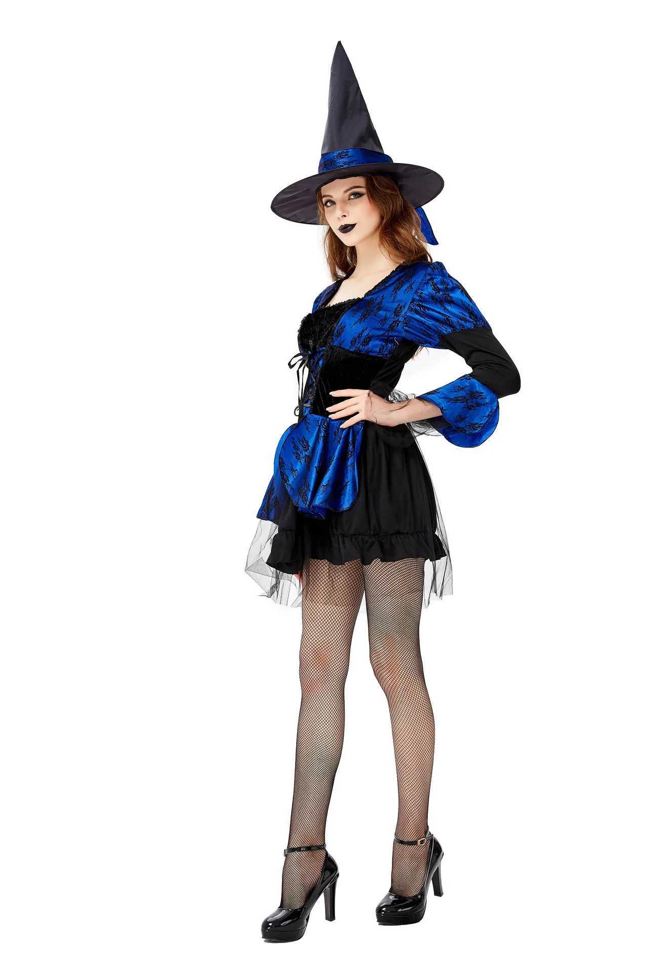 Halloween costume witch roleplaying costume masquerade cosplay L250918