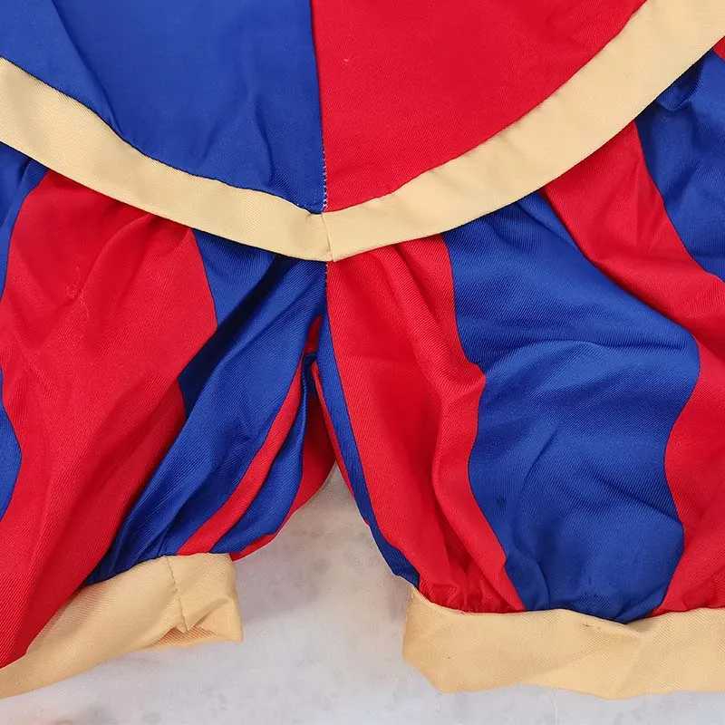 Circus Pomni Cosplay Costume with Hat Gloves Halloween Costumes L250918