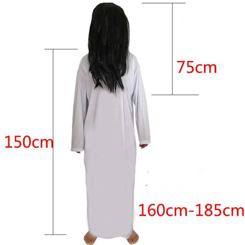 Sadako Costume Halloween Performance Costume Cosplay Sadako Costume Ghost Festival Costume Red White Cosplay Costumes L250918