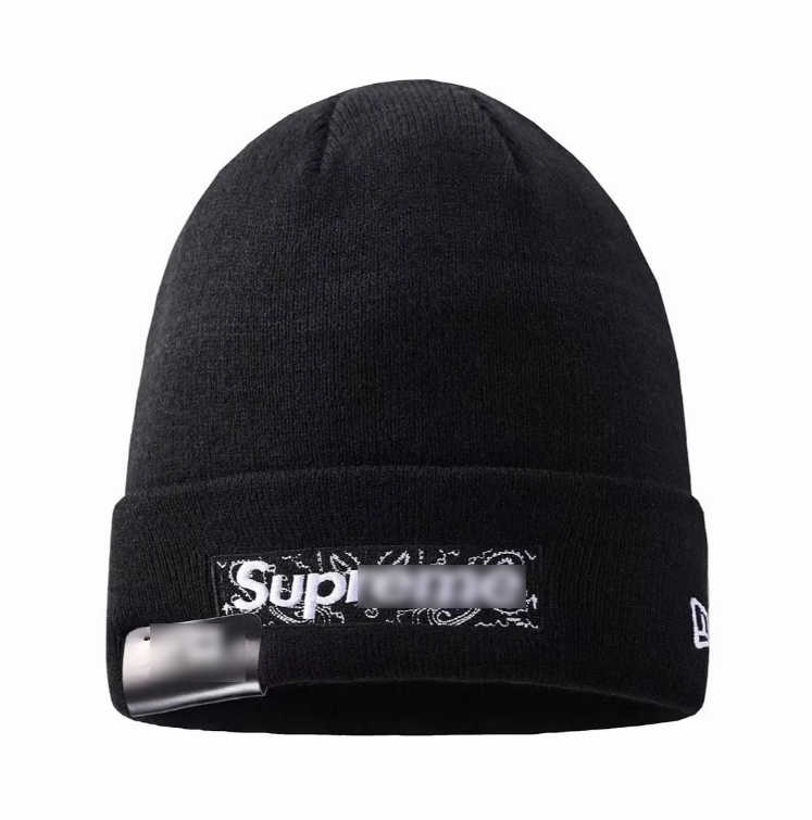 Women's sup beanie designer embroidered letter cold hat casquette men's thermal hat winter luxury ear protection hat