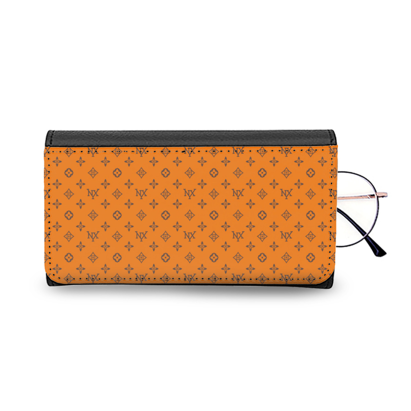 NXY top quality Eyeglass Case Womens Cosmetic Bag makeup bag designer women luxury handbag toiletrys bags Fashion classic brown flower handbags with d