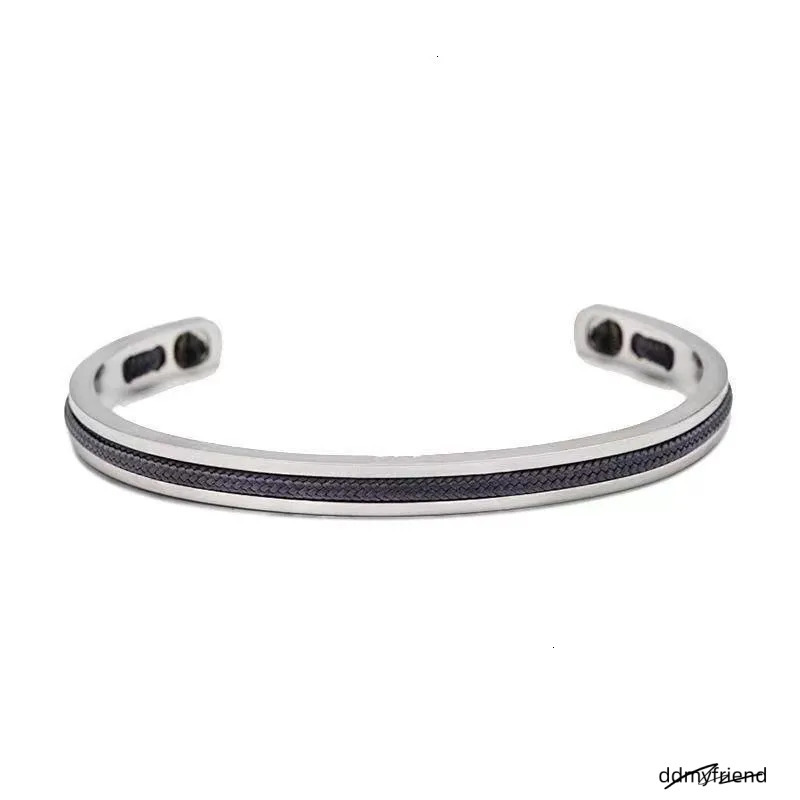 New Dutch Open Madam Handwoven Boat Creative Men And Women Couple Personality Temperament Red Designer Rope Bracelet Black ddmyfriend