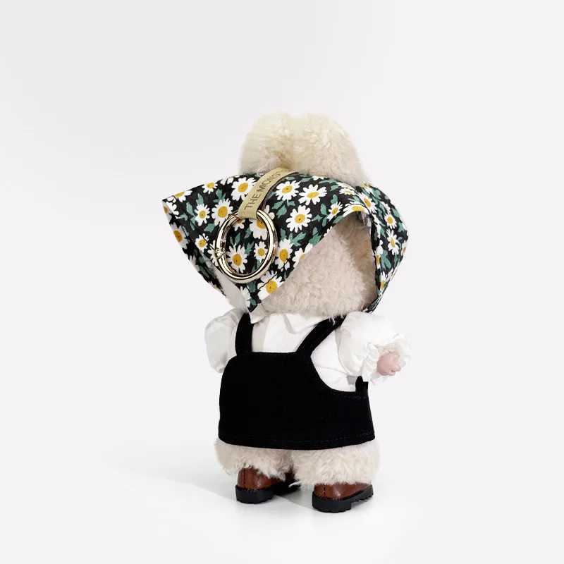Daisy Headscarf Halter Dress For Labubu Clothes Accessories for Korea Kpop EXO 30 Labubu Plush Idol Dolls Accessories Fashion C250919