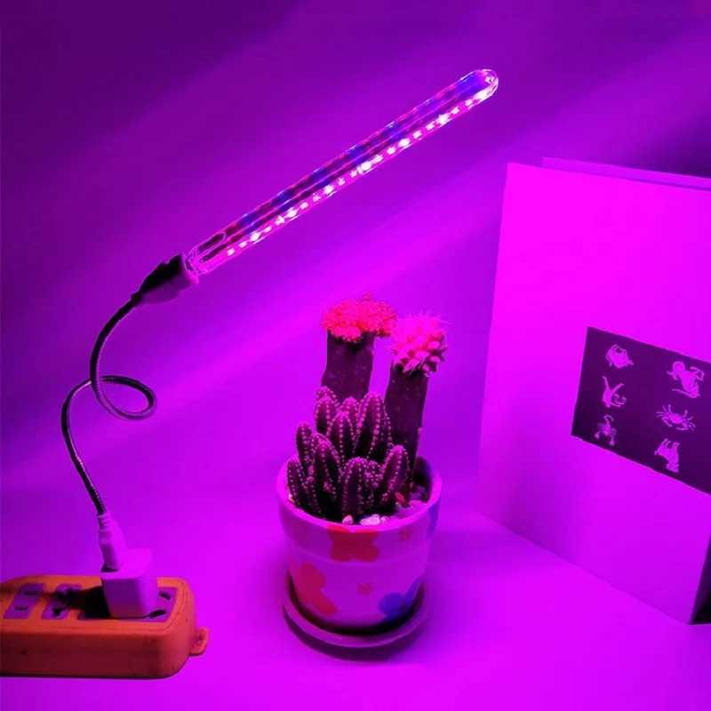 Portable Full Spectrum Led Grow Light Phytolamp Red Blue USB Indoor Greenhouse Plants Vegetable Hydroponic Bar Light C250919
