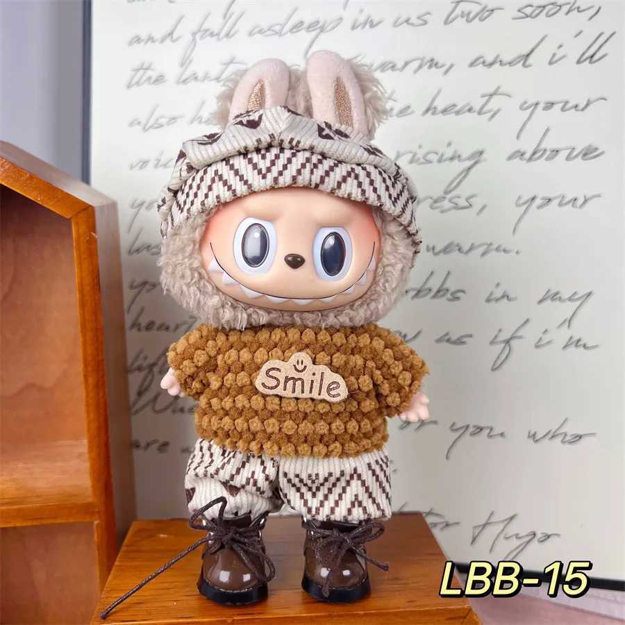 41 types for 15cm 17cm Labubus Mini Doll Clothes Outfit Hat Clothes Labubu II Dolls replace Clothes Doll Accessories C250919