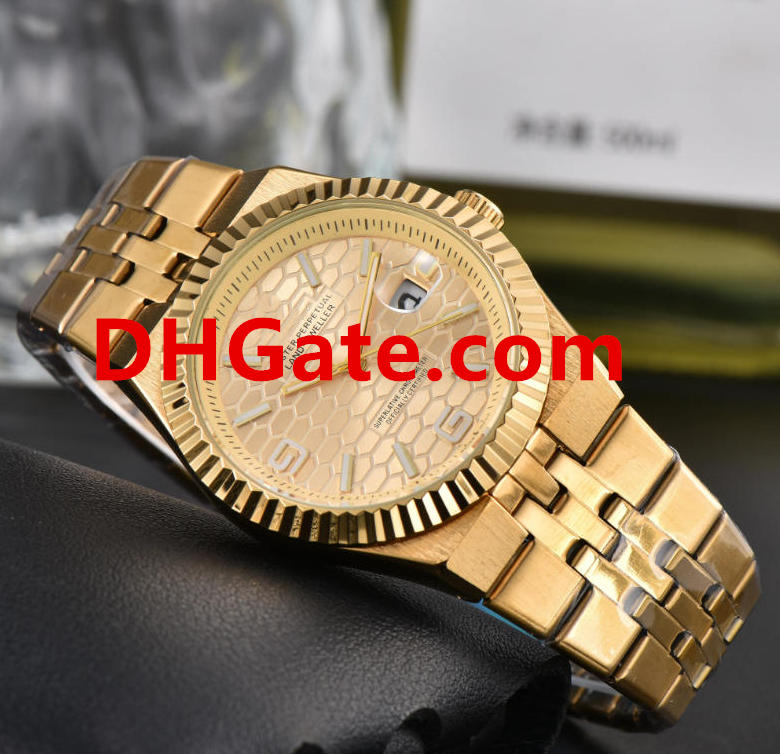 Roleex men women Oysterity Perpetual Land-Dweller watches Quartz automatic movement WATCH stainless steel strap Wristwatches Montres bracelets Relogio Uhren