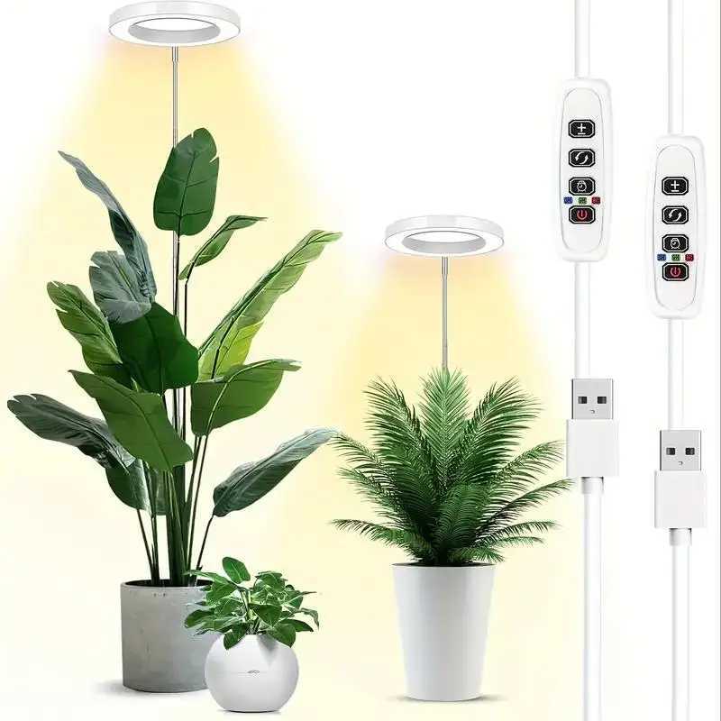 Grow Lights for Indoor Plants LED Full Spectrum Plant Light for Indoor Plants Ideal for Small Plants Perfect Gift Gardene C250919