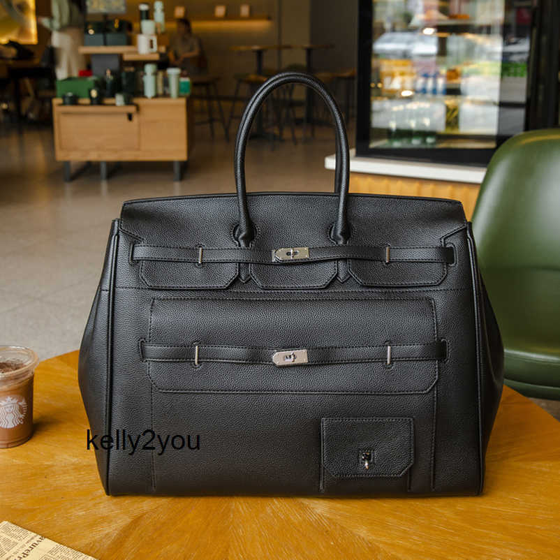 Designer Bag Cargo Mens Handbags 50cm Tote Bag Unisex Travel Bags Trendy Brand Large Capacity Handbag Casual Travel Bag Mens Business Trip Commuting Sing Goodsfr7 Y1