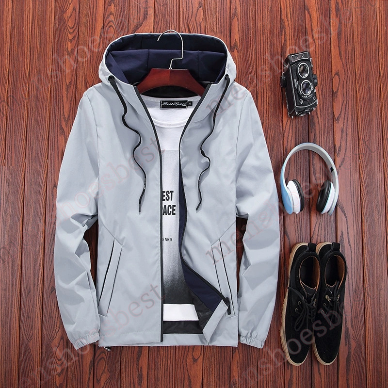 Autumn New Style Jacket Male Teenage Student Jacket Trendy Fashionable Casual Coat Cool Hooded Jacket Asian Size