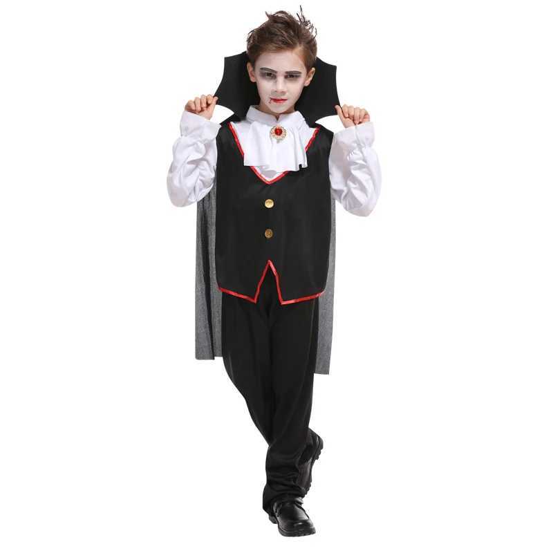 Carnival Party Dress Up Costume Children Role Play Vampiran Perfect for Holiday Party Halloween Street Cosplay L250918