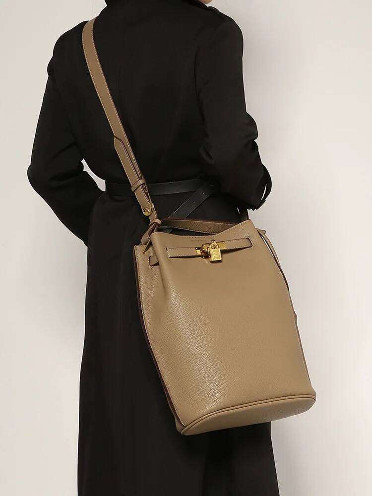 Designer Tote for Women - Spacious Leather Work Bag with Zipper Closure & Removable Shoulder Strap