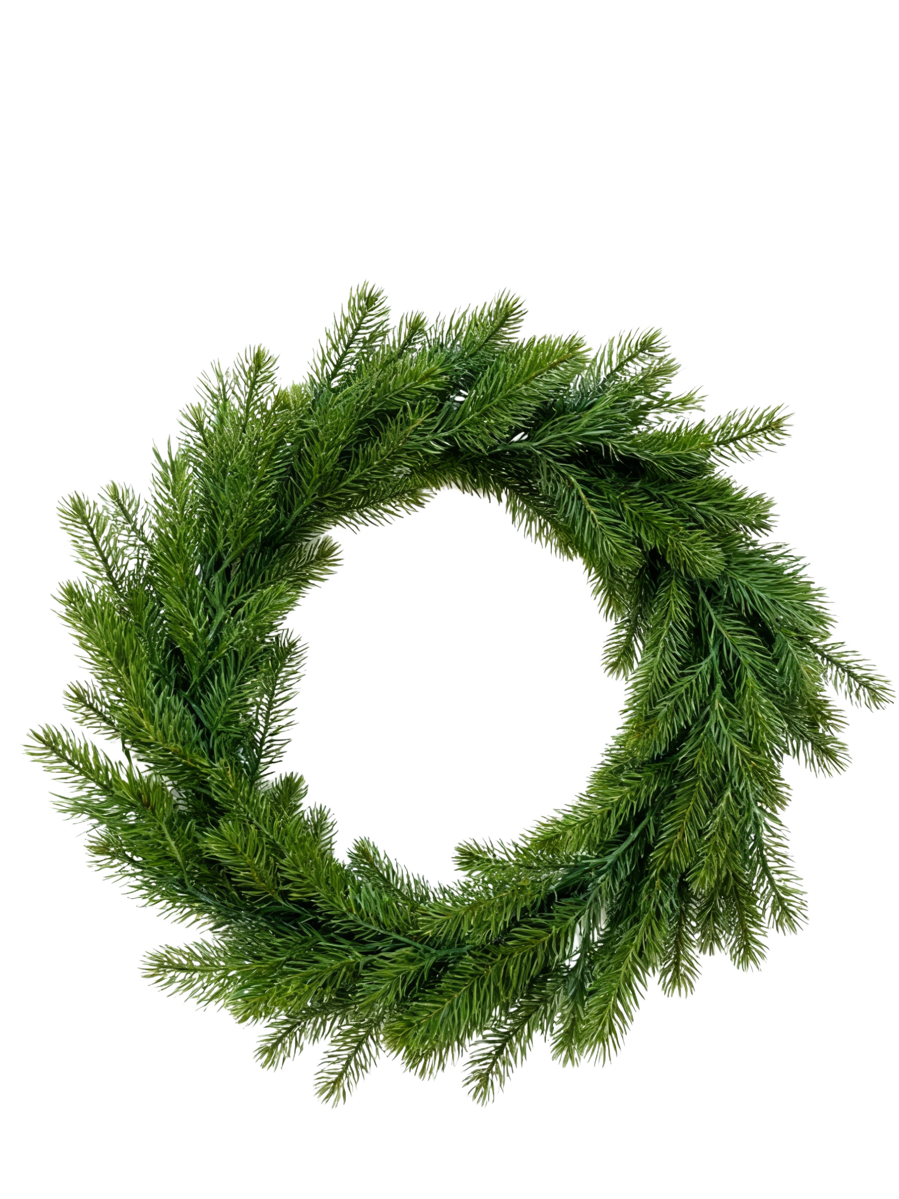 Simulation Christmas Rattan Outdoor Artificial Flower Fake Green Plant Decoration Home Christmas Mall Decoration Ornament PE Pine Needle Rattan Wholes