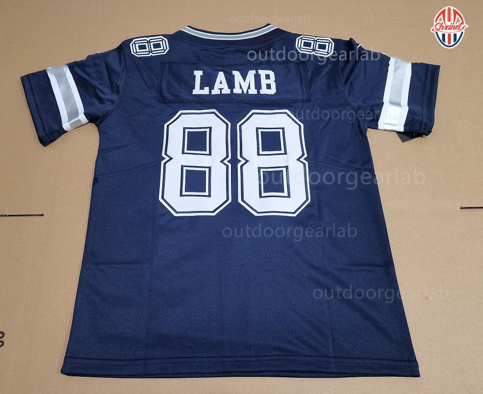 outdoorgearlab 2025 custom jersey Ceedee Lamb 88 Dak Prescott 4 Diggs 7 Micah Parsons 11 Jake Ferguson E.Smith Aubrey Personalized Customized Football Jerseys