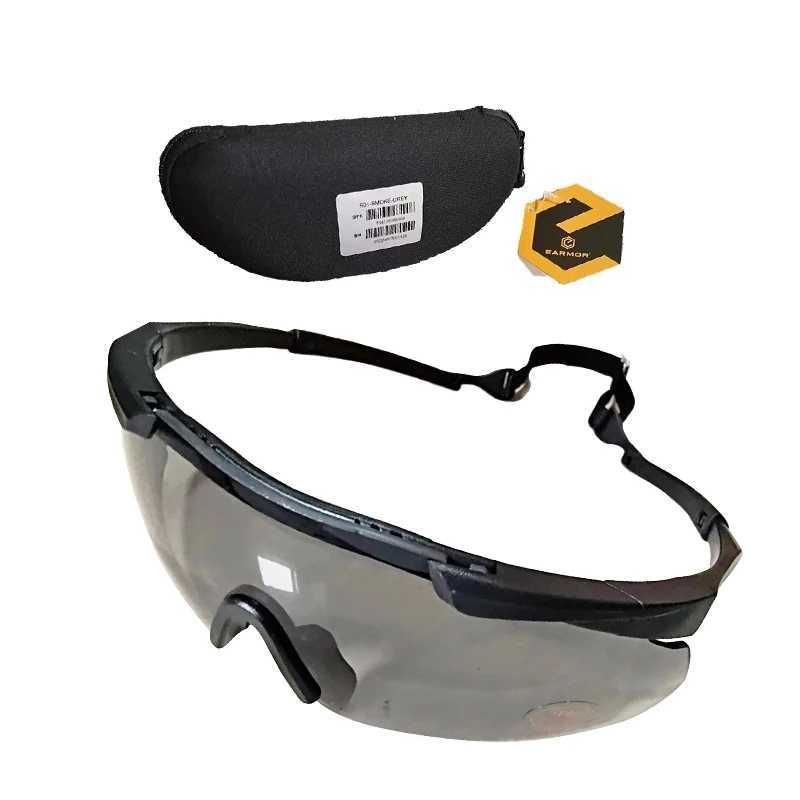 EARMOR S01 Tactical Shooting Glasses Safety Goggles Airsoft Shooting Glasses UV Protection Sunglasses HuntingPaintball J250919