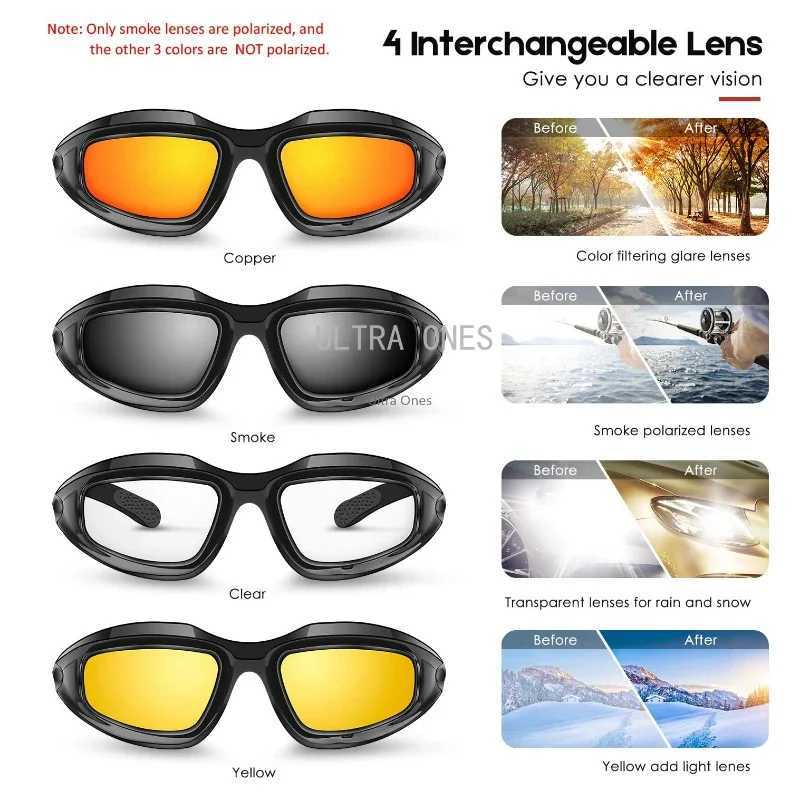 Daisy C5 Tactical Glasses Polarized Airsoft Paintball Shooting Goggles Outdoor Hiking Protective Sunglasses 4 Lens J250919