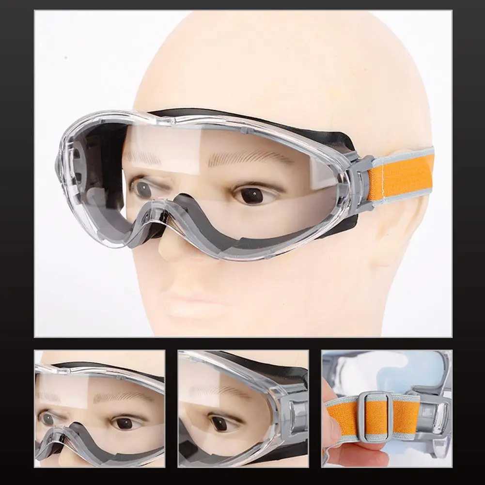 Safety Glasses Protective Goggles AntiUV Waterproof Tactical Sport Eyewear Eye Protection Glasses Riding Skiing J250919