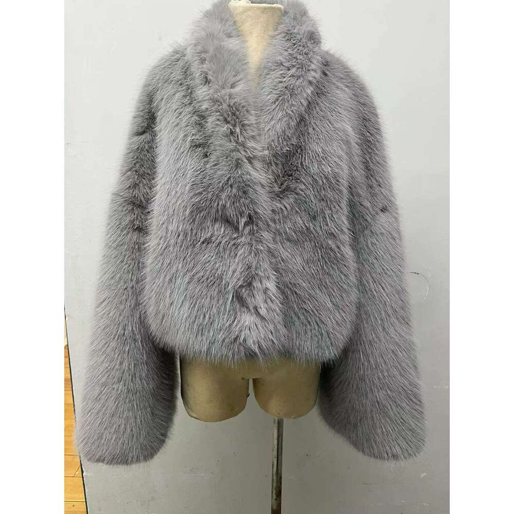 Short for Women, Niche Autumn Winter New Women's Jacket, Fur Coat