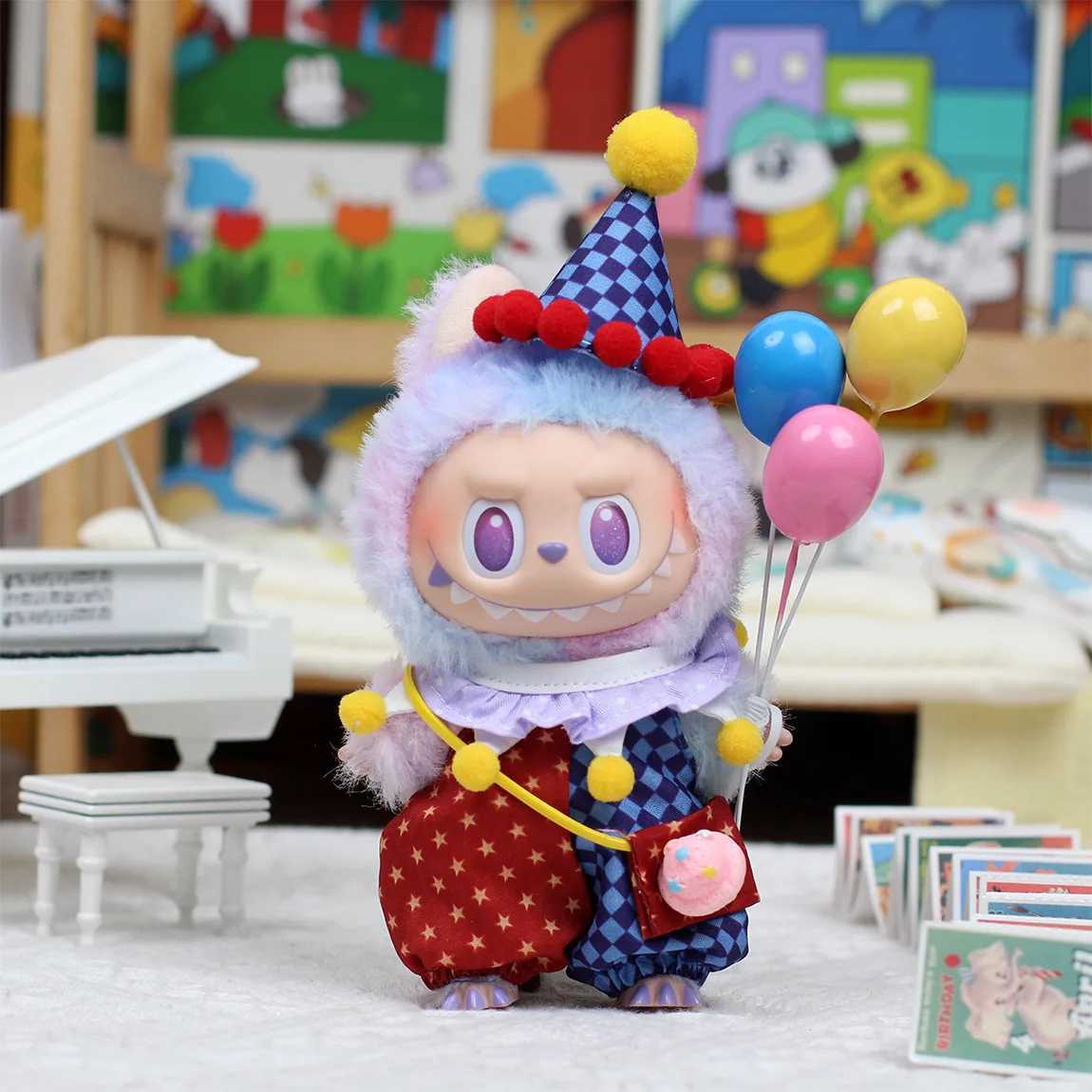 Only Clothes New Lafufu Clothes V1 V2 V3 Lafufu Clothes Doll Clothes Circus Clown Clothes Can Replace Cute Doll Clothes C250919