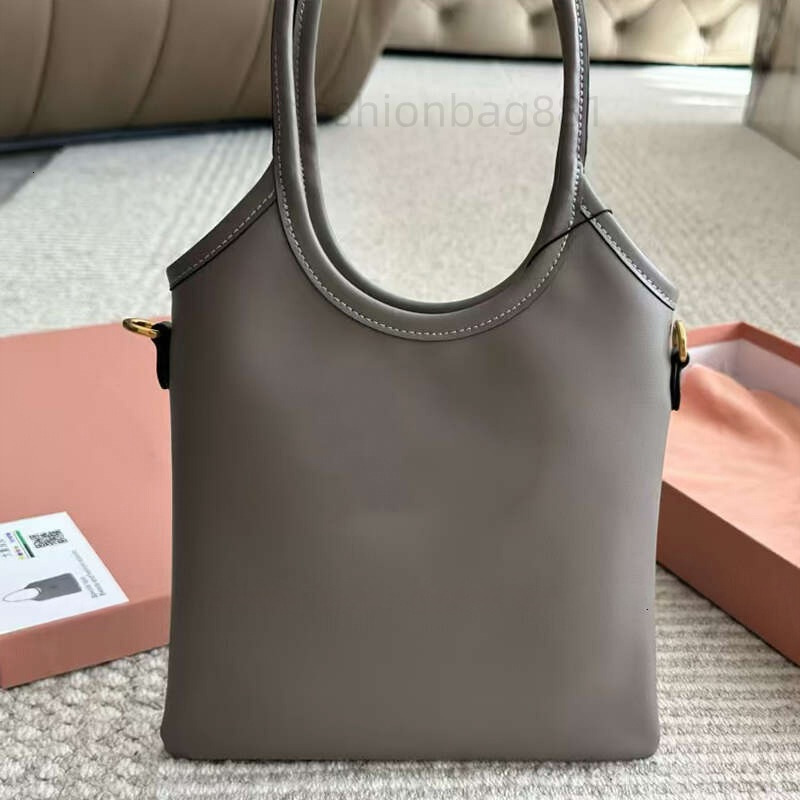 Totes Designer Tote Bags Handbags IVY Mini Suede Brown Coffee Open Shopping Bag Chocolate Woman Shoulder Crossbody