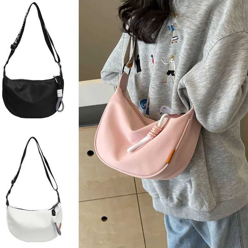 2025 New Fashion Original Style Commuting Dumpling Women Bag Crossbody Bag Simple Wide Shoulder Strap Design Single Shoulder BagXJ250918