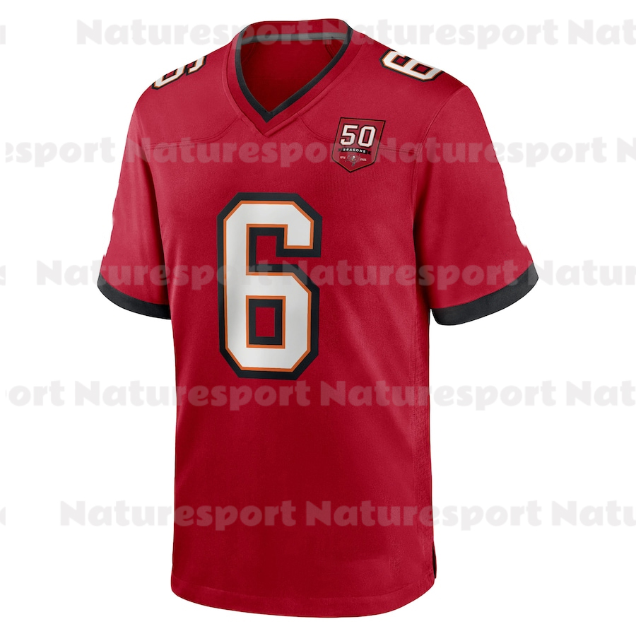 Baker 6 Mayfield Tom 12 Brady 2025 Football Jerseys Mike Evans Bucky Irvin Chris Godwin Jr. Emeka Egbuka Vita Vea