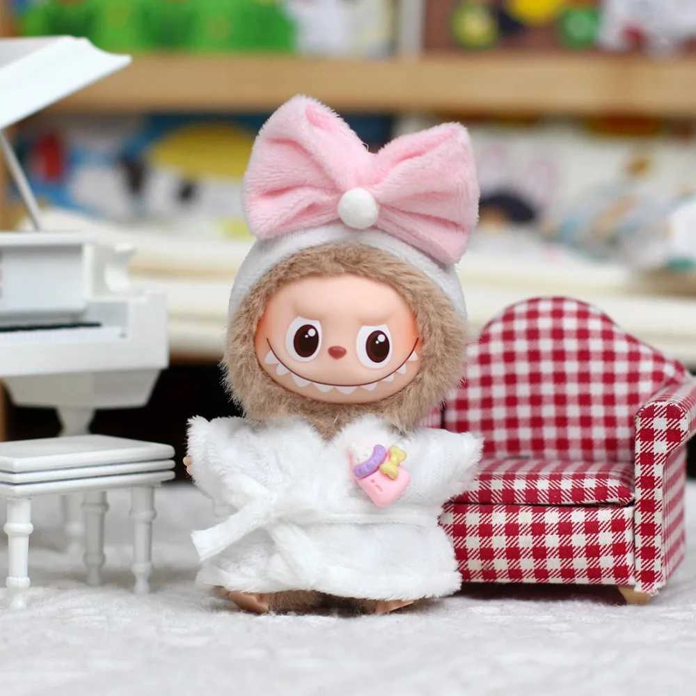 For Iabubu 40 Mini Clothes New Model for 10cm Doll for Mini Labubu Doll Outfit Accessories C250919