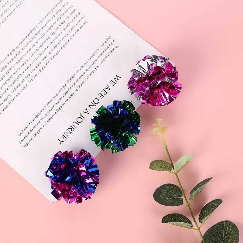 10 Pack 55cm Ringing Paper Ball Pet Cat Toys Interactive Pet Products for Kitten Accessories Pet Supplies Cat Toys Interactive X250918