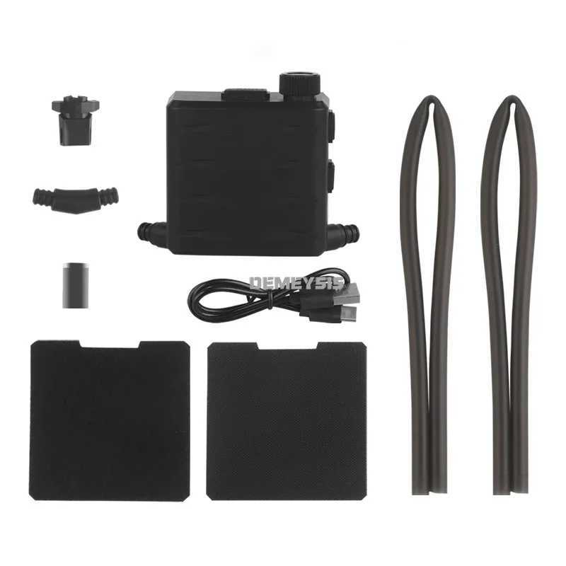 Tactical Goggles Defogger Outdoor Shooting Hiking Glasses Defogging Fan Anti Fog Kit Adjustable Wind Speed Goggles Defogger J250919