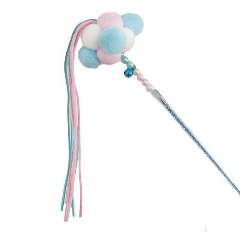 Funny Kitten Cat Teaser Interactive Toy Rod with Fringed Toys for Cats Teaser Interactive Toy Rod Pet Fairy Cats Stick X250918