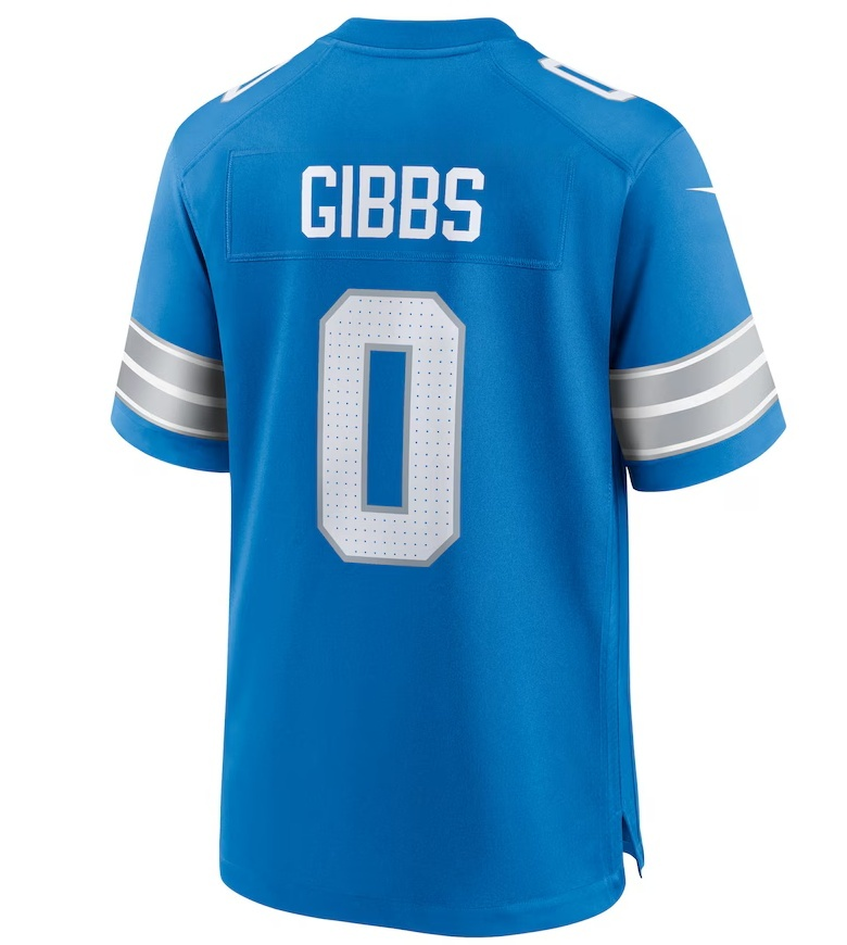 2024 Anthony Firkser 97 Adan U T C H I S O N Football Jersey 14 St. Brown 26 Gibbs Jameson 9 Williams 70 Dan Skipper For ed Custom Any Name Number