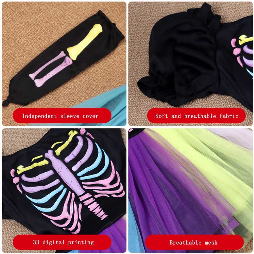 Childrens Skeleton Costume Halloween Theme Costume Available in 3 Styles L250918