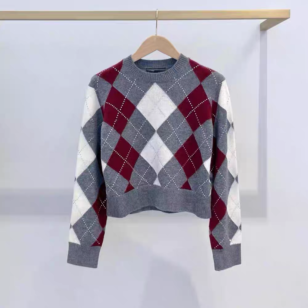 Fashion Sweatshirt Womens Anime Hoodies Cotton Pullover New Classic Hand Embroidery Letter Print Loose Women Casual Versatile Round Neck Hoodie Sweate