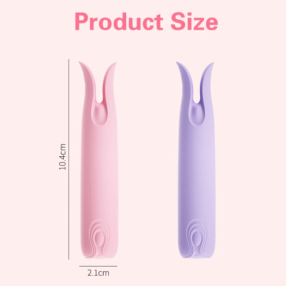 Adult Sex Toys for Women Bullet Vibrator - Clitoral G Spot Sex Stimulation Rechargeable Mini Finger Vibrator Female Sex Toys YT-24044-B
