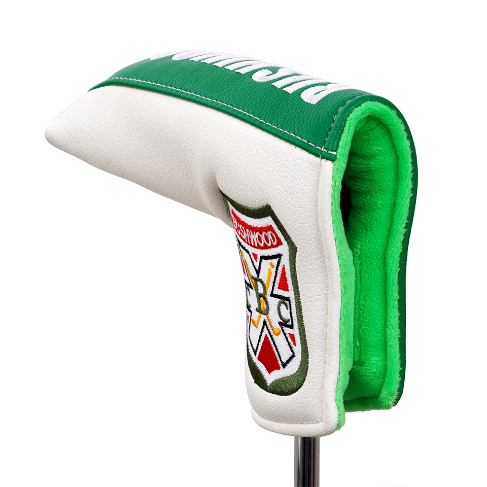 Golf Headcover PU White Green Blade Putter Headcover Golf Club Putter Head Cover Cover Club Golf Head Cover Putter Cover