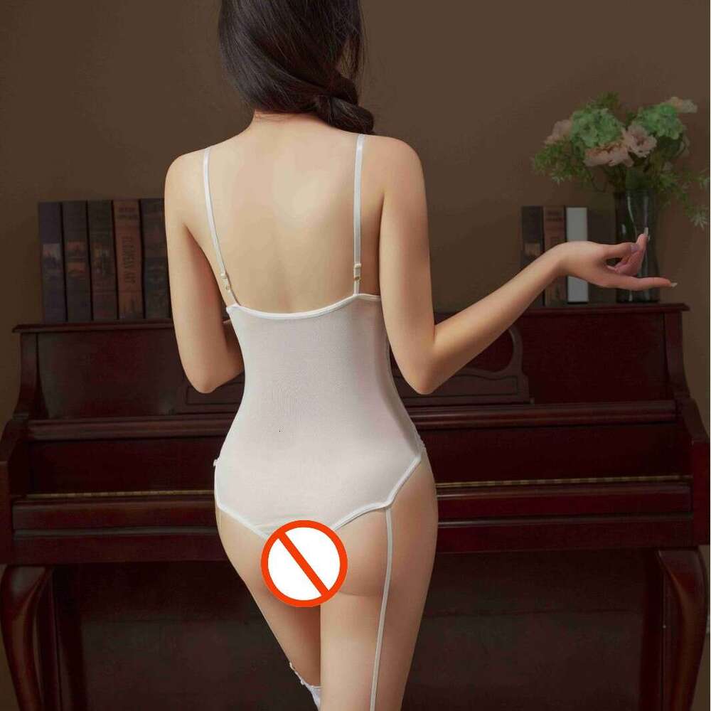 Alluring Bodysuit Pure Desire Sexy Hot Temptation Women's Uniform Strap Set Underwire