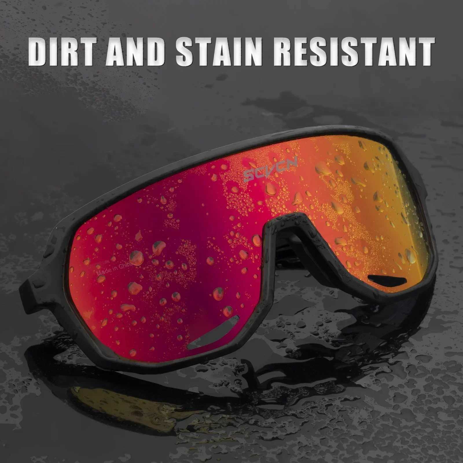 SCVCN Brand New Hiking Glasses Outdoor Sports Cycling Sunglasses UV400 Protective Glasses for Skiing Mountain Bike Accessories J250919