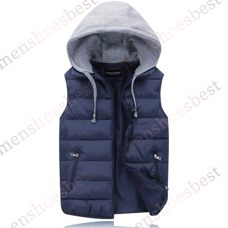 Mens Sports Sleeveless Jackets Vest Designer Warm Gilet Winter Spring Autumn Coat Running Joggers Sport Waistcoat Outdoor Cotton Puffer Jacket Vest