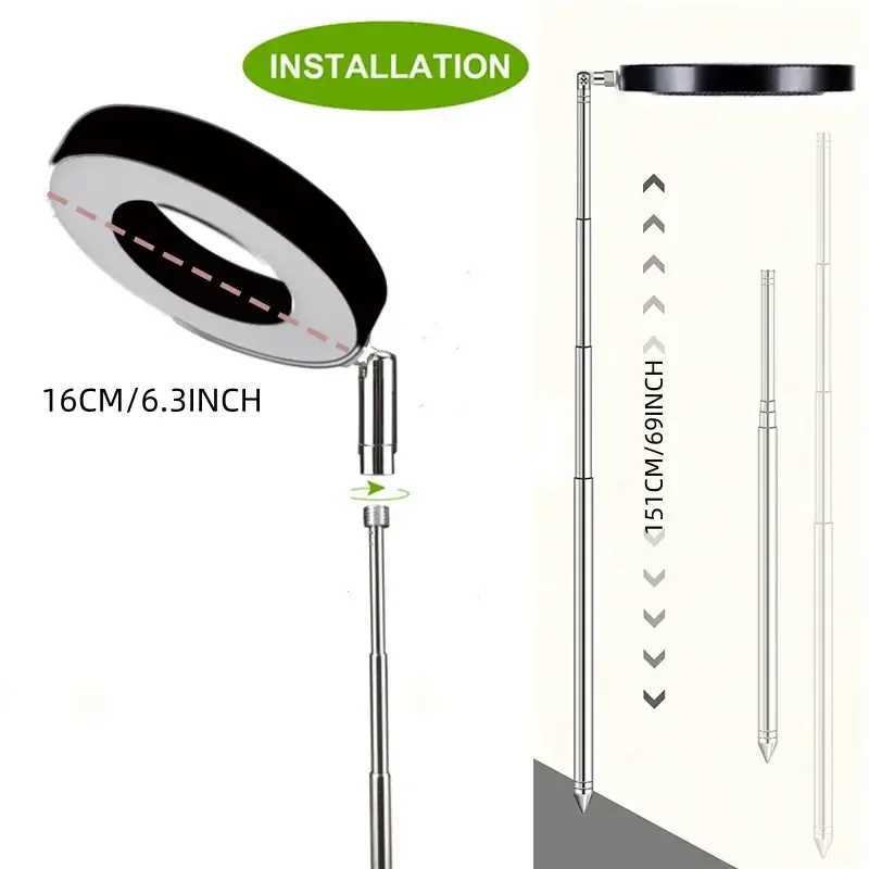 Plant growth light full spectrum LED indoor plant lighting height adjustable with automatic switch timer for 3912 hours C250919