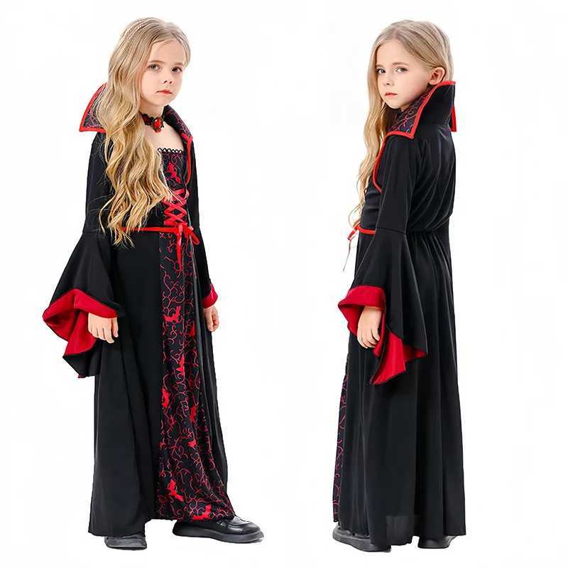 Halloween Vampire Witch Cosplay Costume Girl Horror Uniform Party Performance Costume L250918
