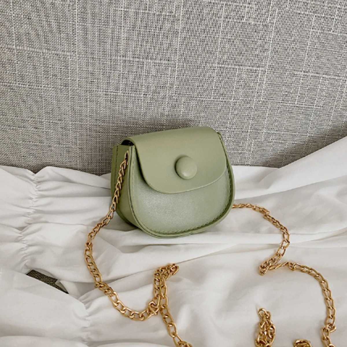 Green small fashion womens bag girls diagonal bag simple small square bag mobile phone bag crossbody bag womens bag a bagXJ250918