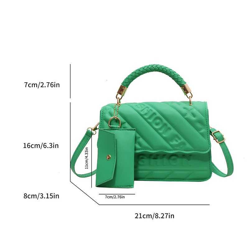 Brand Designer Small Crossbody Bags New Fashion Shoulder Bag Quilted PU Leather Ladies Square Handbags Z250915