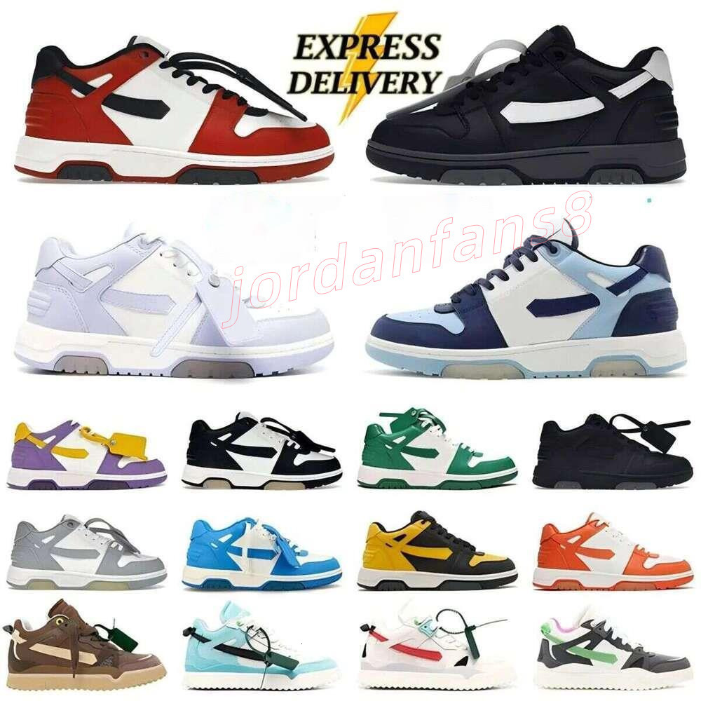 off whiteshoe Off White Shoes for Men Sneakers Vintage Distressed Style Mixed Color Trainers Sizes 3645