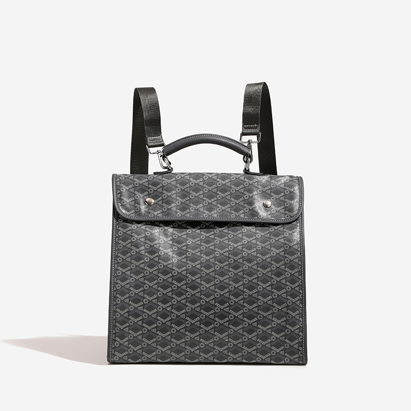 TOCCH LOGO Women's Handbag New Trend Commuter Large Capacity Backpack Color-Block Single Shoulder Crossbody Bag pofj