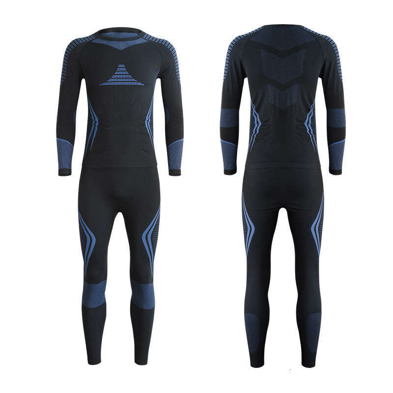 Men Women Ski Thermal Underwear Sets Quick Dry Functional Compression Tracksuit Tight Snowboarding Tops and Pants Adult