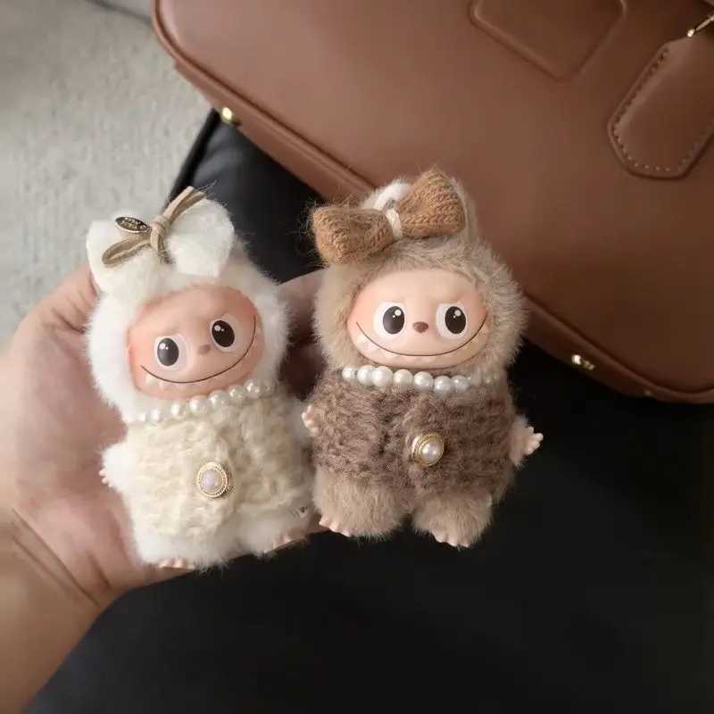 For Labubu 40 Clothes Bow Fashion Elegant Dress for Labubu V4 Heart Password Doll Clothes Accessories Toy Gift Dressing Game C250919